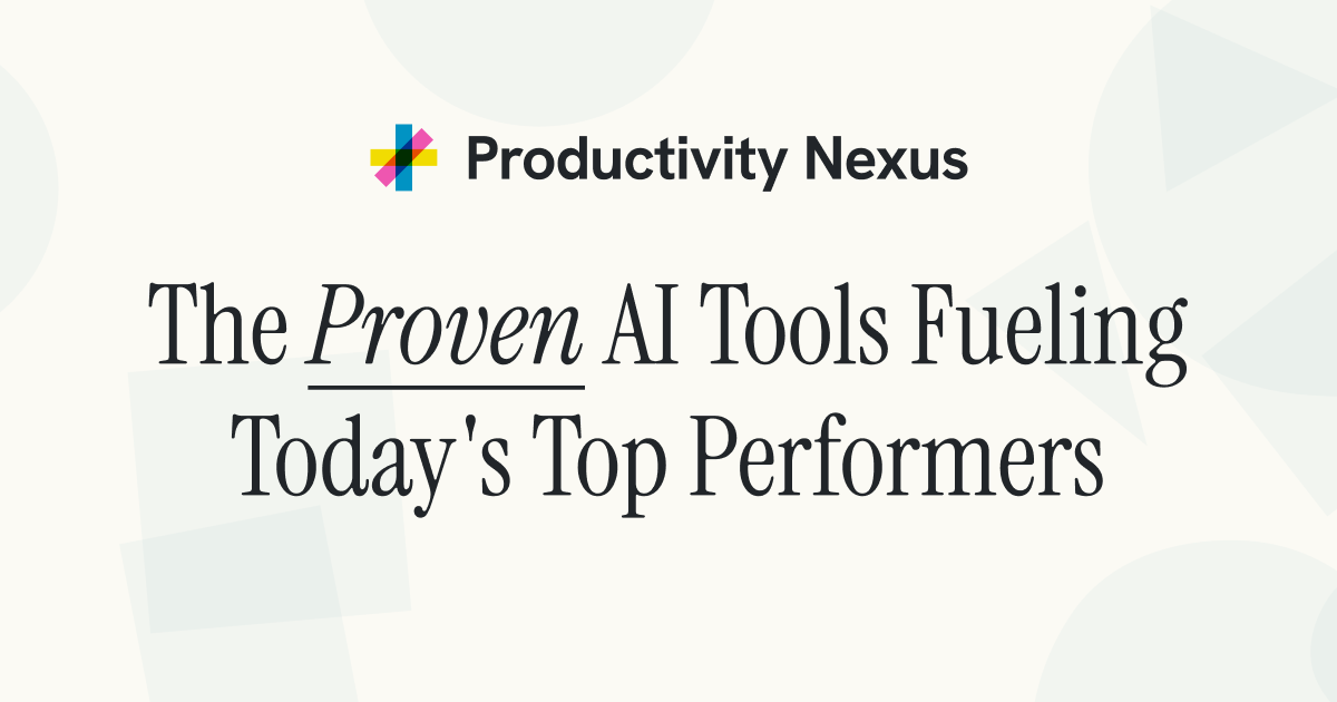 Top AI Tools