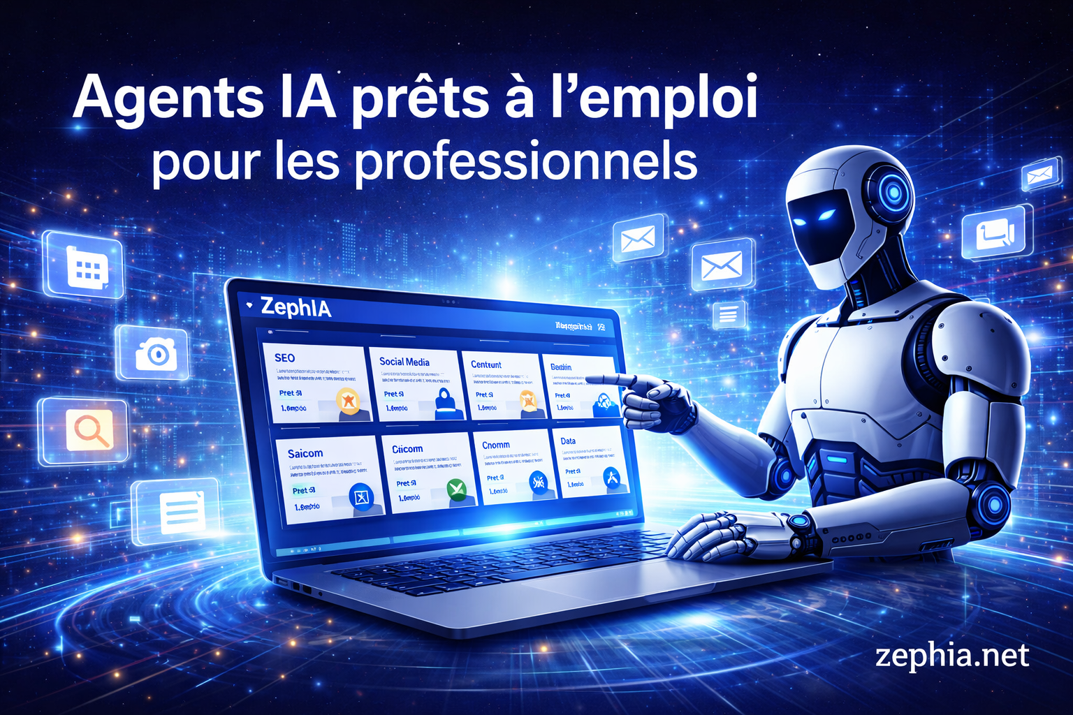 ZephIA — 30 Agents IA prêts à l’emploi, sans prompt ni configuration