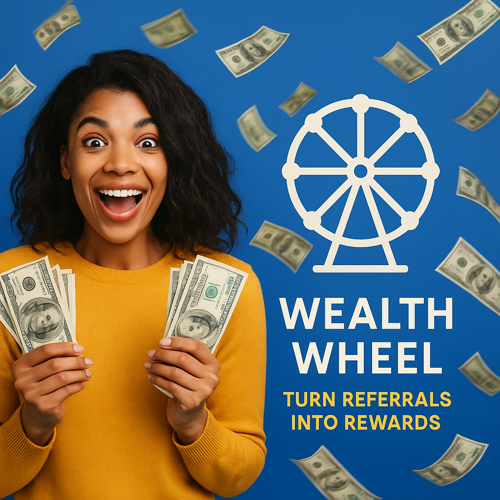 Wealth Wheel | Earn R100 Per Referral Join Today