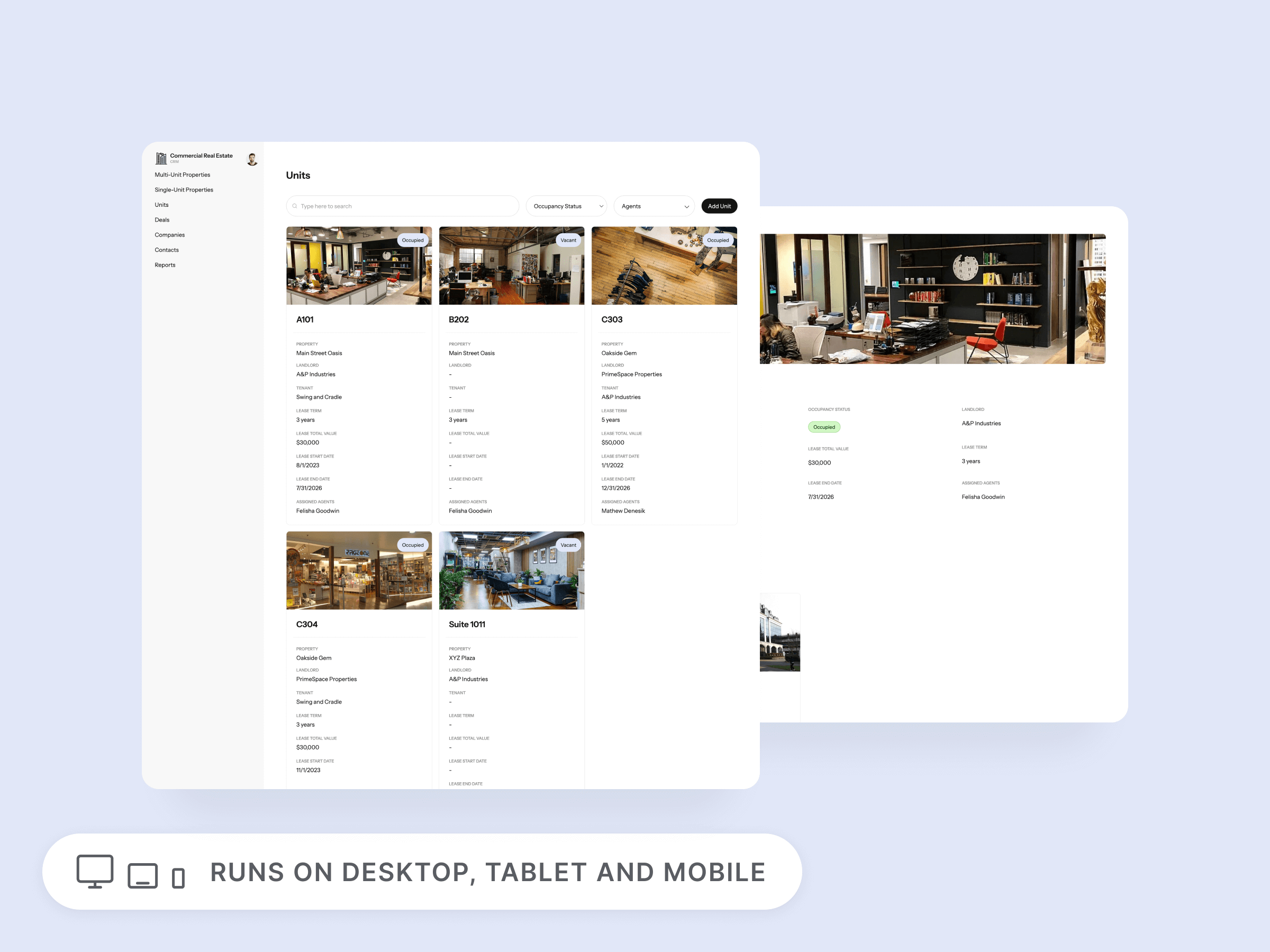 Commercial Real Estate CRM Template