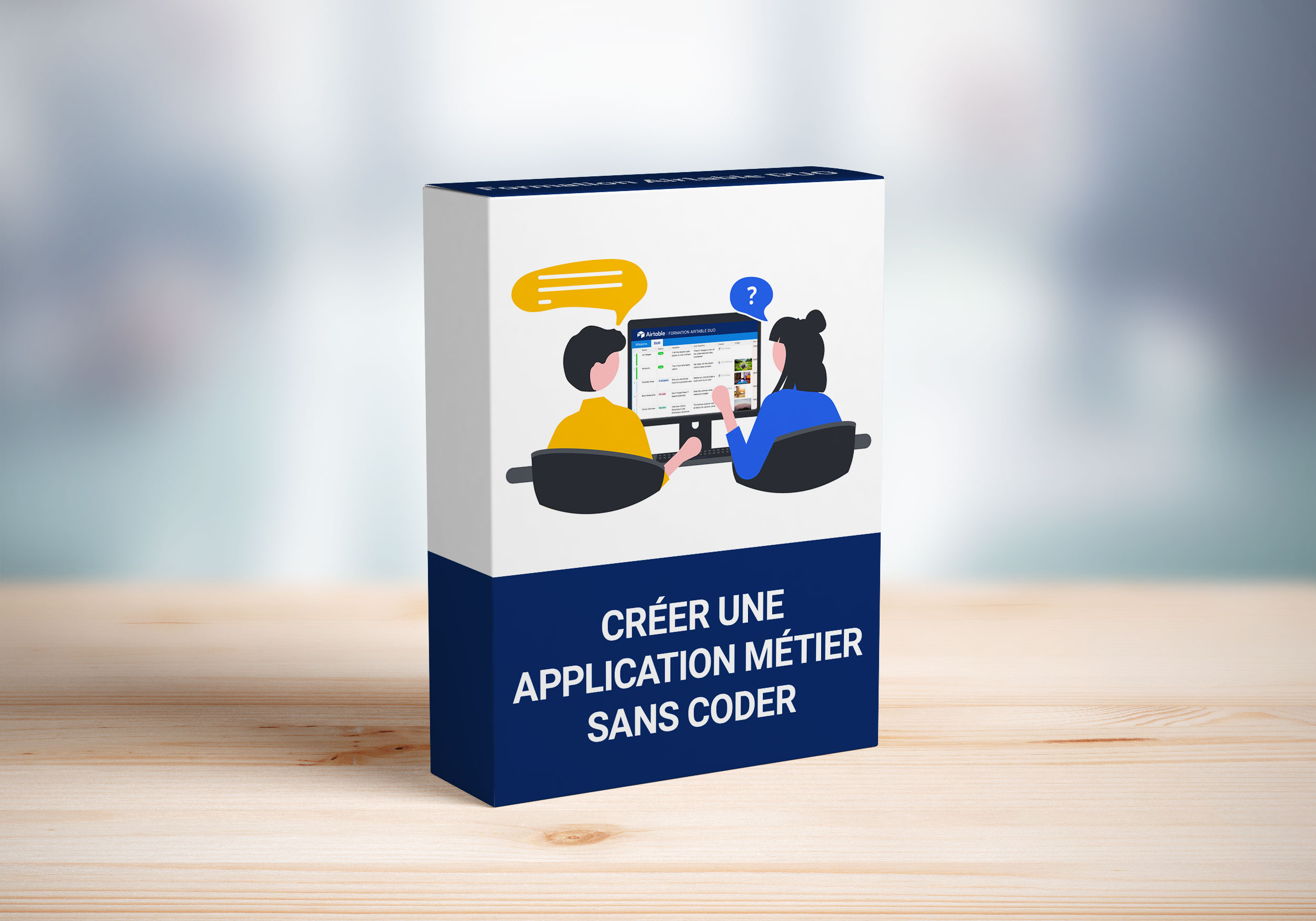 Programme de la formation Créer une application métier sans code