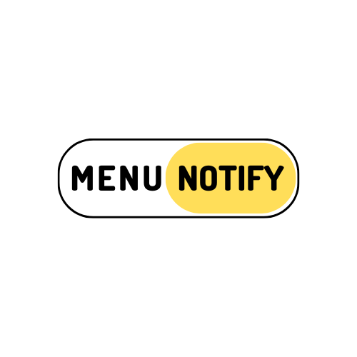 MenuNotify: Personalized Restaurant Notifications for Specials ...