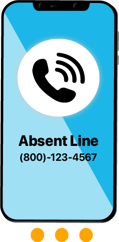 How a Rolecaller attendance line works